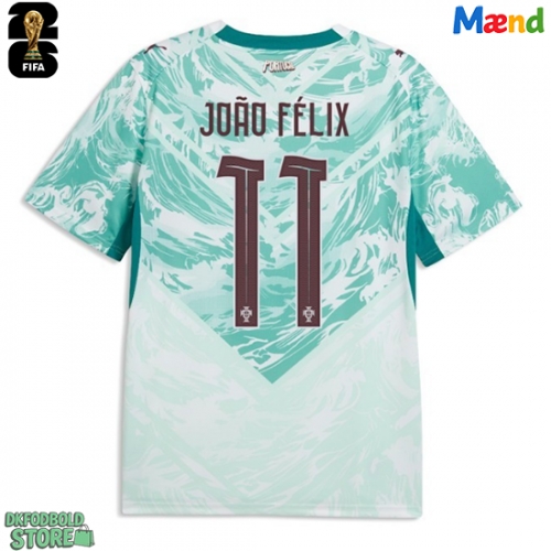 Portugal Joao Felix #11 Replika Udebanetrøje VM 2026 Kortærmet